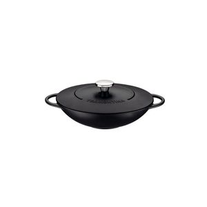Wok Tramontina Trento Em Ferro Esmaltado Com Revestimento Interno Em Antiaderente Starflon Excellent 32 Cm 5 L