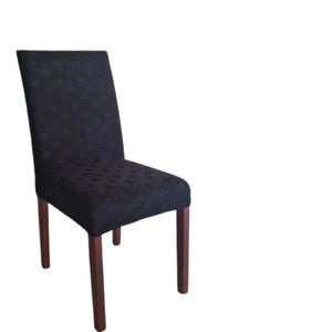 Kit 6 Capas De Cadeira Linha Gold Anti Gato Portuguesa - Preto