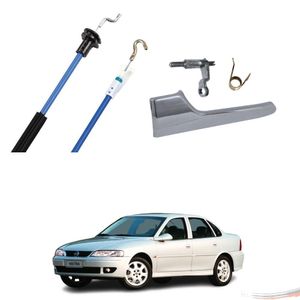 Kit Cabo Acio E Maçaneta Interna Diant Esq Vectra G3 05 A 11 [f103]