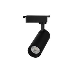 Spot Direcionável Para Trilho Eletrificado Nordecor Nize 15w Bivolt Preto 3000k Luz Amarela 6479