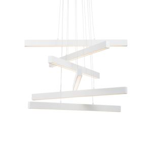 Lustre Pendente Newline Fit Led 715 Bivolt Branco 4000k Luz Neutra