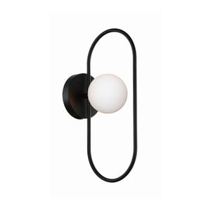 Arandela Quality Cadre 1332 G9 Bivolt Preto Branco