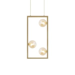 Lustre Pendente Quality Orbit Ii 1557 Dourado G9 Bivolt