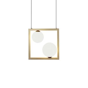 Lustre Pendente Quality Orbit 1533 G9 Bivolt Dourado