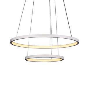 Lustre Pendente Quality Montreal 1301 Led Bivolt Branco