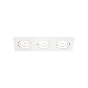 Spot De Embutir Newline Lisse Ii Para 3 Lâmpadas Par 20 E27 Bivolt Branco