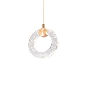 Lustre Pendente Nitrolux Ntl-007 Rose Gold Led Bivolt
