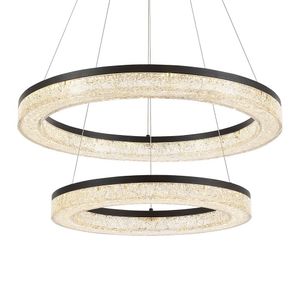 Lustre Pendente Astraled Kiwo Pl-9751 Preto Led Bivolt