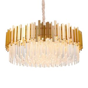 Lustre Pendente Skylight Fancy 3013l Dourado Redondo 80 G9 Bivolt Dourado-transparente