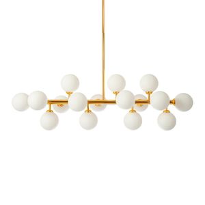 Lustre Pendente Skylight Cotton 3027 Dourado G9 Bivolt Dourado