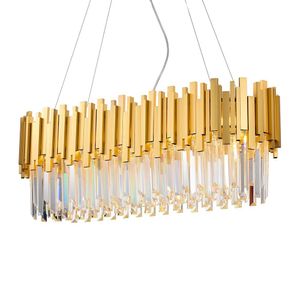 Lustre Pendente Skylight Fancy 3013-1 G9 Bivolt Dourado-transparente