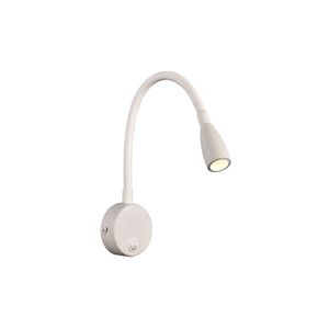 Arandela Astraled Megrez Led Com Interruptor Bivolt Branco Ad-4056