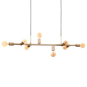 Lustre Pendente Quality Spine 1607 E27 Bivolt Dourado