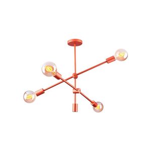 Lustre Pendente Startec Circuit 4 Cobre E27 Bivolt