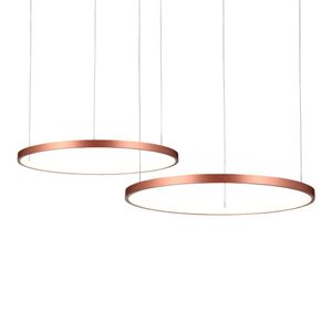 Lustre Pendente Quality Quebec 1435 Led Bivolt Cobre