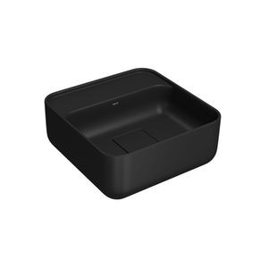 Cuba De Apoio Deca Slim 30x30 L.11030.m.94 Quadrada Com Mesa ébano Fosco
