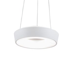 Lustre Pendente Newline Apollo 585 35cm Led Bivolt Branco 4000k Luz Neutra