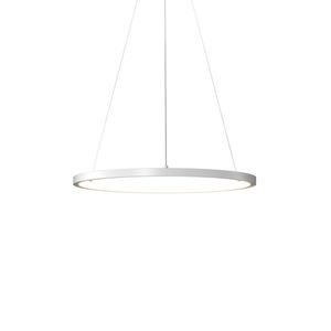 Lustre Pendente Orluce Tabat Or1736 40cm Branco Led Bivolt