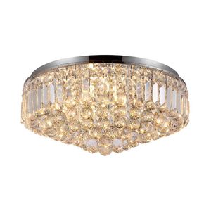 Plafon Skylight Brienne 3025 G9 Bivolt Cromado-transparente