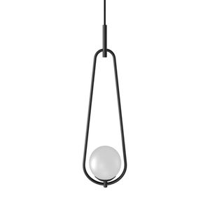 Lustre Pendente Orluce Pendolo Or1568 Preto G9 Bivolt