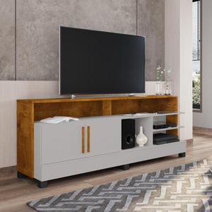 Estante Para Tv 65 Polegadas Iracema Off White Nature
