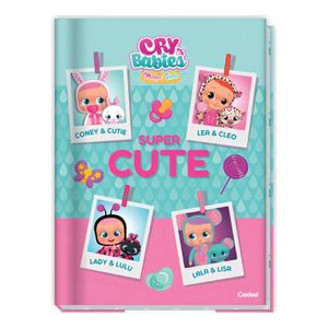 Caderno Brochura Capa Dura Universitário Cry Babies 80 Folhas Credeal Estampa 3