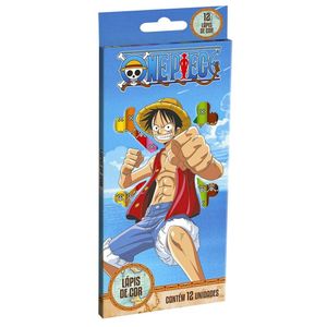 Lápis De Cor One Piece 12 Cores Tris