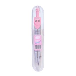 Compasso Metálico Tons Pastel Lyke Rosa
