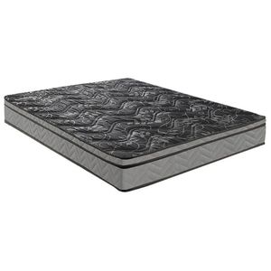 Colchão Casal Anatômico D28 - Conforto Firme Euro Pillow Black (138x188x17) - Paropas