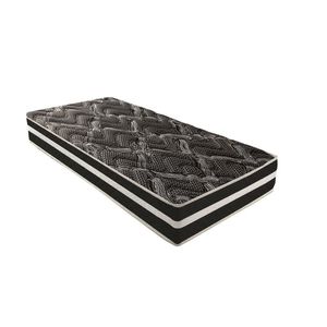 Colchão Solteiro Anatômico D28 Master Ag80 Black Double Face (88x188x25) - Paropas