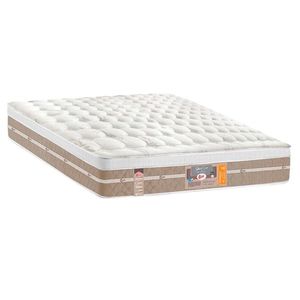 Colchão Casal Molas Ensacadas Pocket Silver Star Air Double Face Euro Pillow (138x188x34) - Castor