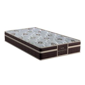 Colchão Solteiro Anatômico D33 - Firmepedic Prodormir Advanced Tech1500 Plus Euro Pillow Brown (78x188x28) - Probel