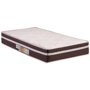 Colchão Solteiro Anatômico D28 - Orthoface Vip Euro Pillow Brown (88x188x25) - Polar
