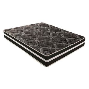 Colchão Queen Anatômico D28 Master Ag80 Black Double Face (158x198x17) - Paropas