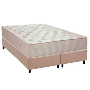 Colchão King Molas Ensacadas Masterpocket Orthotel Superluxo + Base Crc Suede Clean (186x198) - Ortobom