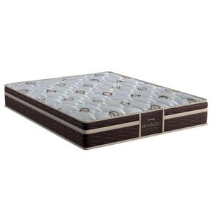 Colchão King Anatômico D33 - Firmepedic Prodormir Advanced Tech1500 Plus Euro Pillow Brown (193x203x28) - Probel