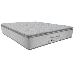 Colchão King Molas Ensacadas Masterpocket Perfil Springs Premium Pillow Top White (193x203x32) - Probel
