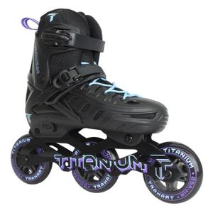 Patins Inline Infantil Titanium V2 90mm Abec-7 Par Tamanho 33-36