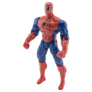 Kit Dupla De Heróis Homem Aranha Batmam Traje Articuláveis