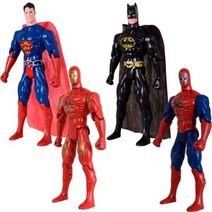 Quarteto De Super Heroís Articulaveís Brinquedos Vingadores