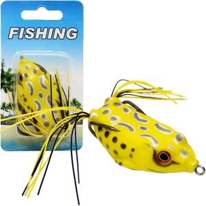 Kit 8 Isca Anzol Sapo Artificial Equipamento Para Pesca 10g