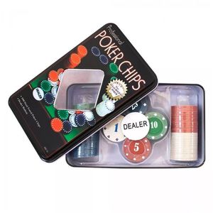 Kit De Poker Profissional 100 Fichas