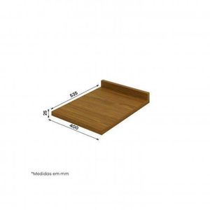 Tampo Para Balcão Cozinha Gabinete Requinte 40x53cm Nature