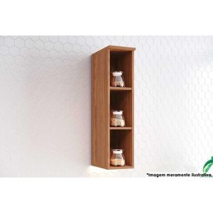 Nicho Para Cozinha Aéreo Requinte 83x20cm Nature