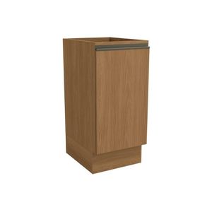 Módulo Cozinha Maxxi Balcão G741 Com 1 Porta Sem Tampo 40cm Canela
