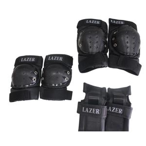 Kit De Proteção Lazer Traxart Joelheira Cotoveleira E Munhequeira