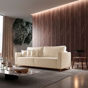 Sofá Djon 02 Módulos De 80cm B20cm Meu Sofá Online A294 Linho Creme