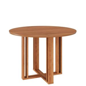 Mesa Para Sala De Jantar Flora Redonda 1,09 Cinamomo