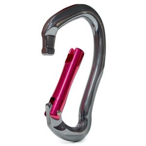 Mosquetão Sideup Alumínio D Sem Trava 22kn Reto Wavy