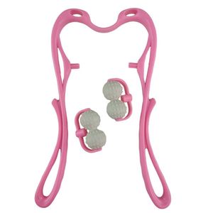 Massageador Multifuncional Manual Massagem Relaxante Anti Estresse Alivia Dores Pescoço Corpo